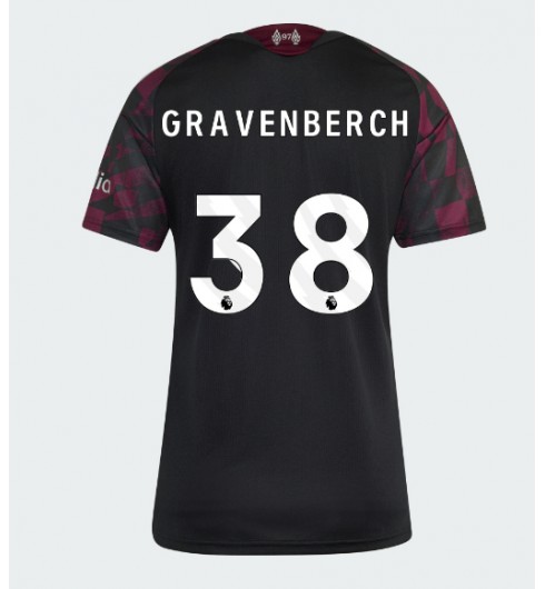 Liverpool Ryan Gravenberch #38 Kolmaspaita Naisten 2026-27 Lyhythihainen Liverpool Ryan Gravenberch #38 Kolmaspaita Naisten 2026-27 Lyhythihainen